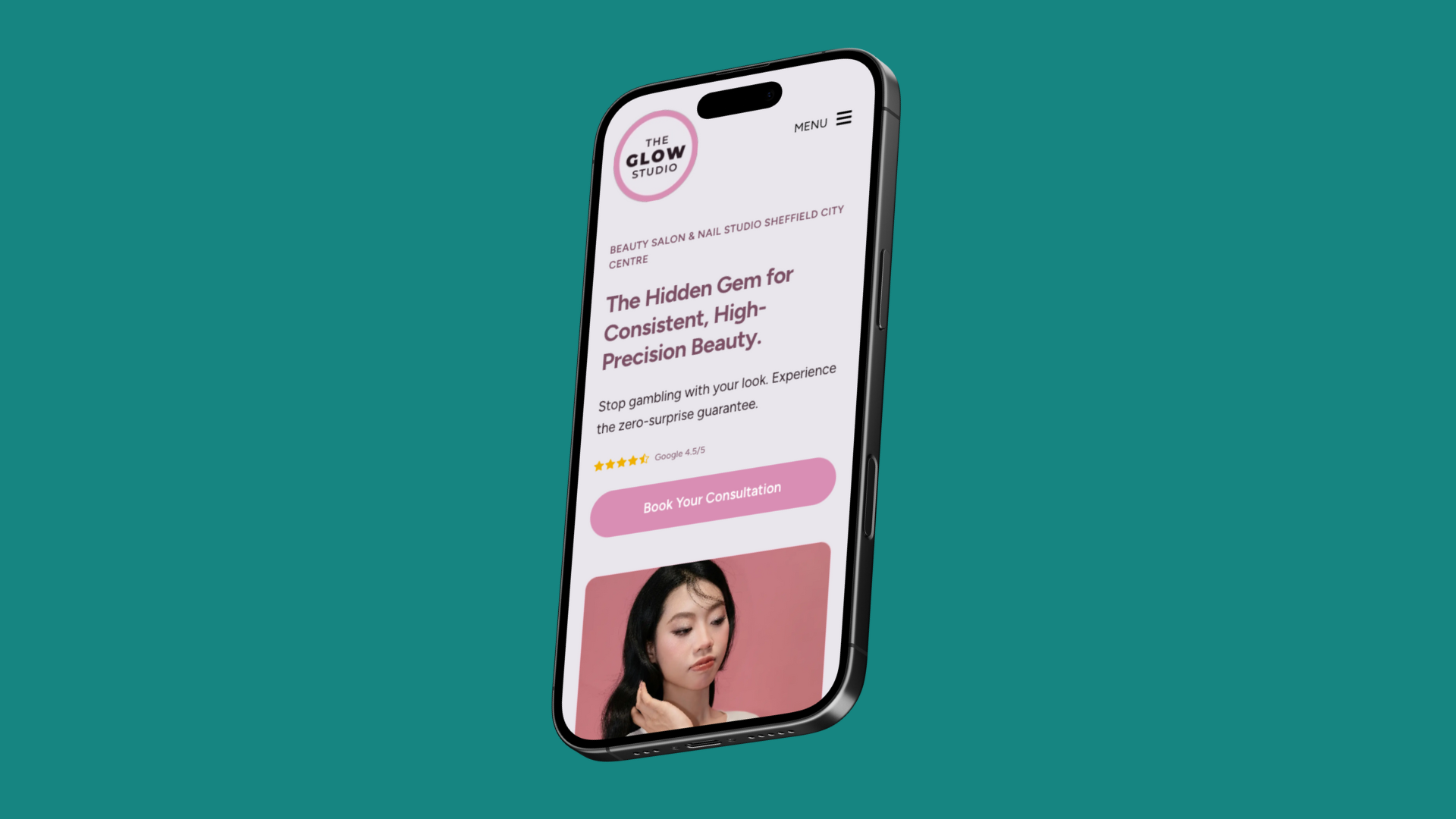 Website for Beauty Studios